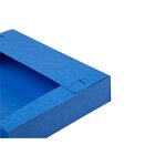 Chemise 3 rabats Exacompta  Cartobox dos de 2.5, 4, 5 et 6cm en carte lustrée coloris au choix.