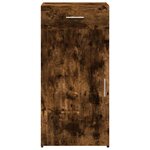 vidaXL Buffet chêne fumé 45x42 5x93 cm bois d'ingénierie