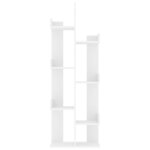 vidaXL Bibliothèque Blanc 48x25 5x140 cm Bois d’ingénierie