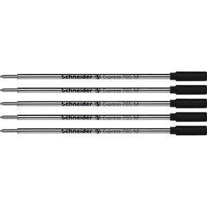 Pochette 5 recharges express 785 pte moyenne noir schneider