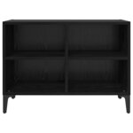 vidaXL Ensemble meuble TV Noir 69 5 x 30 x 50 cm Bois d'ingénierie