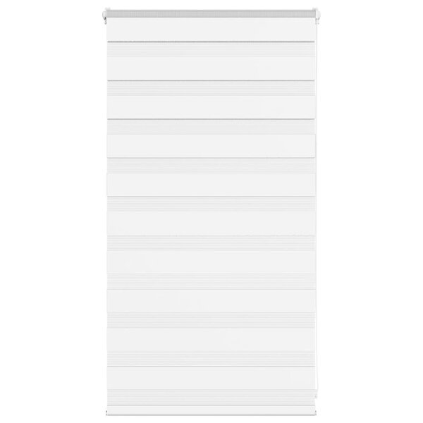 vidaXL Store zèbre blanc 80x100 cm largeur du tissu 75 9 cm polyester