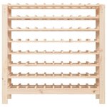 vidaXL Casier à vin 109 5x30x107 5 cm Bois de pin massif