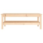 vidaXL Table basse 110x50x40 cm Bois massif de pin