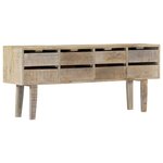 vidaXL Buffet 140x30x60 cm Bois de manguier massif