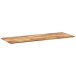 vidaXL Dessus de table rectangulaire 160x50x2 cm bois massif d'acacia