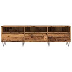 vidaXL Meuble TV vieux bois 150x30x44 5 cm bois d'ingénierie