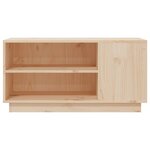 vidaXL Meuble TV 80x35x40 5 cm Bois de pin massif
