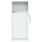 vidaXL Buffet avec LED blanc 42 5x34x100 cm bois d'ingénierie