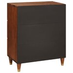 vidaXL Buffet Marron 60 x 33 x 75 cm Bois de mangue massif