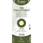 EXACOMPTA 100 Fiches intercalaires, 105 x 240 mm, chamois