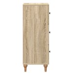 vidaXL Armoire à tiroirs 33 x 34 5 x 90 cm Bois d'ingénierie