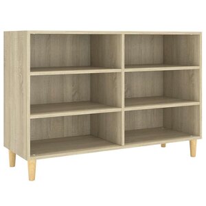 vidaXL Buffet chêne sonoma 103 5x35x70 cm bois d'ingénierie
