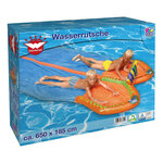 WEHNCKE Toboggan aquatique double 650x180 cm Orange et bleu