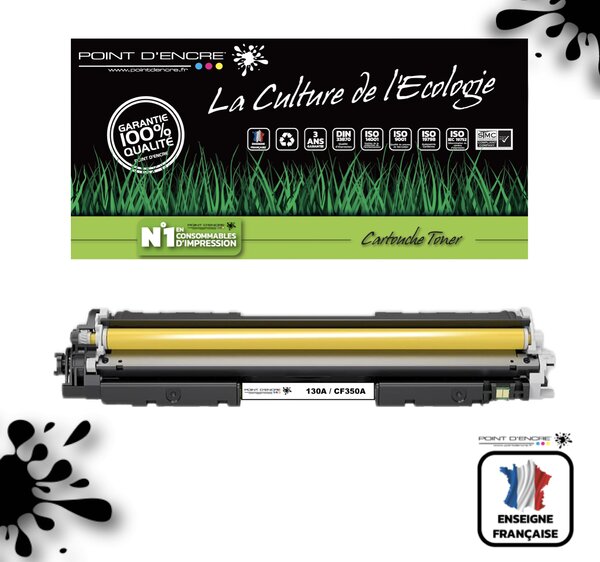 130A / CF350A - JAUNE - Grande capacité
