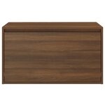 vidaXL Banc d'entrée 80x40x45 cm Chêne marron Bois d'ingénierie