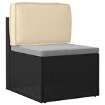 vidaXL Coussin de palette pour dossier beige 60x40x12 cm en tissu Oxford