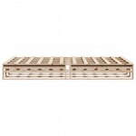 vidaXL Cadre de lit sans matelas 140x200 cm bois massif de pin