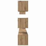 vidaXL Ensemble meuble TV 8 Pièces chêne artisanal 60 x 30 x 30 cm