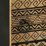 vidaXL Buffet haut 40x33 5x110 cm bois de manguier brut massif