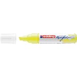 Marqueur acrylique large 5000 jaune fluOrescent 5-10 mm x 5 EDDING