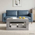 vidaXL Gris Sonoma