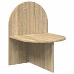 vidaXL Table de chevet 2 Pièces Chêne Sonoma 48 x 49 x 65 cm