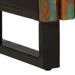 vidaXL Armoire lavabo de salle de bain 62x34x58cm bois massif d'acacia