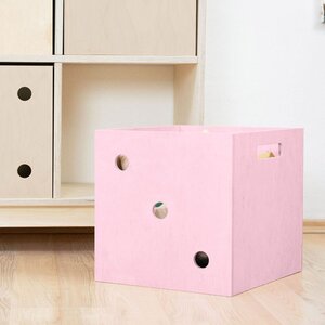 Boîte de rangement DICE rose 3