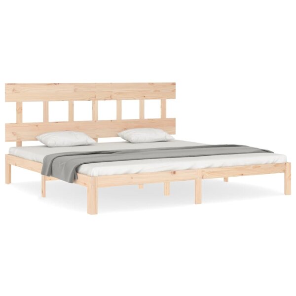 vidaXL Cadre de lit sans matelas bois massif de pin