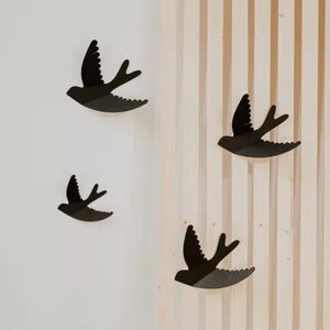 Hirondelles murales - Noir