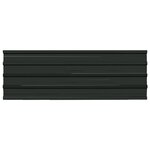 vidaXL Panneaux de toiture 12 Pièces Acier galvanisé Anthracite