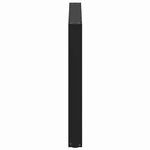 vidaXL Pieds de table à manger en U 2 pièces Noir 100 x (72-73) cm Acier
