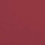 vidaXL Coussin de banc de jardin rouge bordeaux 150x50x4 cm
