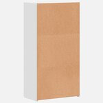 vidaXL Armoire de classement blanc 60x32x115 cm bois d'ingénierie