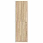 vidaXL Armoire Chêne sonoma 55 x 25 x 189 cm Bois d'ingénierie