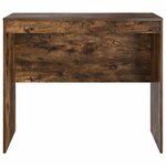 vidaXL Bureau Chêne fumé 90 x 50 x 76 cm