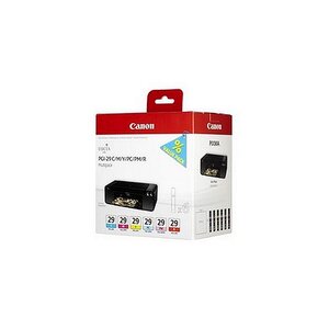 Canon pgi29 pack 6 cartouches couleurs (4873b005)