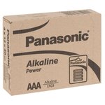 Blister 4 Piles Alcaline Power BRONZE LR03/AAA (Micro) 1 5 V x 12 PANASONIC