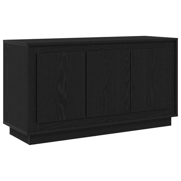vidaXL Buffet Chêne noir 102 x 35 x 55 cm Bois d'ingénierie