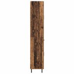 vidaXL Haut Armoire avec tiroir 2 Pièces Bois Ancien Bois d'ingénierie