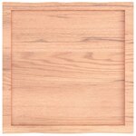 vidaXL Dessus de table bois massif traité bordure assortie