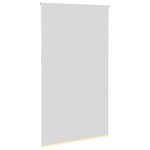 vidaXL Store enrouleur occultant jaune largeur du tissu 131 6 cm