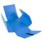 Chem Grde Capacité CL 3 rbts Velcro Bleu EXACOMPTA