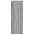 vidaXL Buffets 2 Pièces sonoma gris 60x31x84 cm bois d'ingénierie