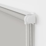 vidaXL Store enrouleur de douche avec cassette largeur du tissu 116 cm