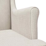 vidaXL Fauteuil Crème ARES