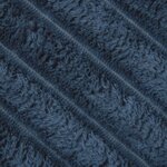 vidaXL Jeté Bleu marine 270 x 240 cm Toison