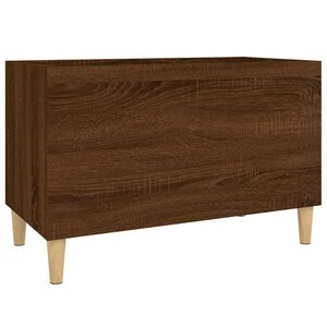 vidaXL Armoire à disques chêne marron 74 5x38x48 cm bois d'ingénierie