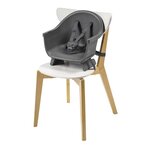 Chaise haute bébé évolutive 8 en 1  Chaise haute/Réhausseur/Tabouret/Bureau  De 6 mois à 5 ans  Beyond Graphite2 Eco